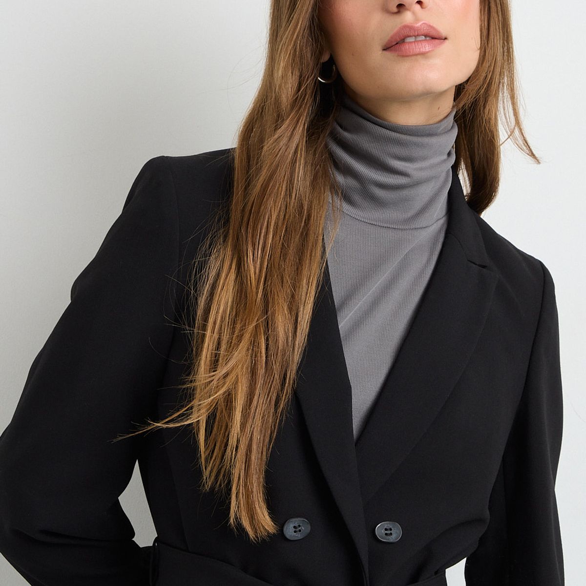 IO - Blazer Negro Mujer Io