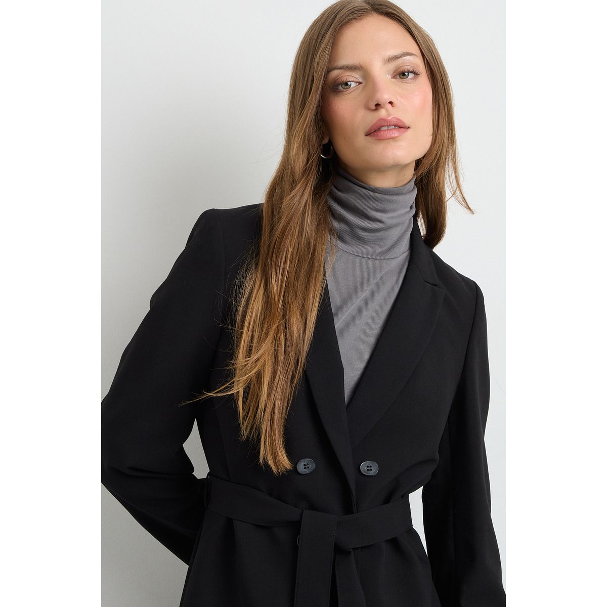 IO - Blazer Negro Mujer Io