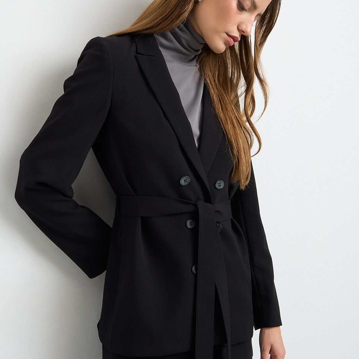 IO - Blazer Negro Mujer Io