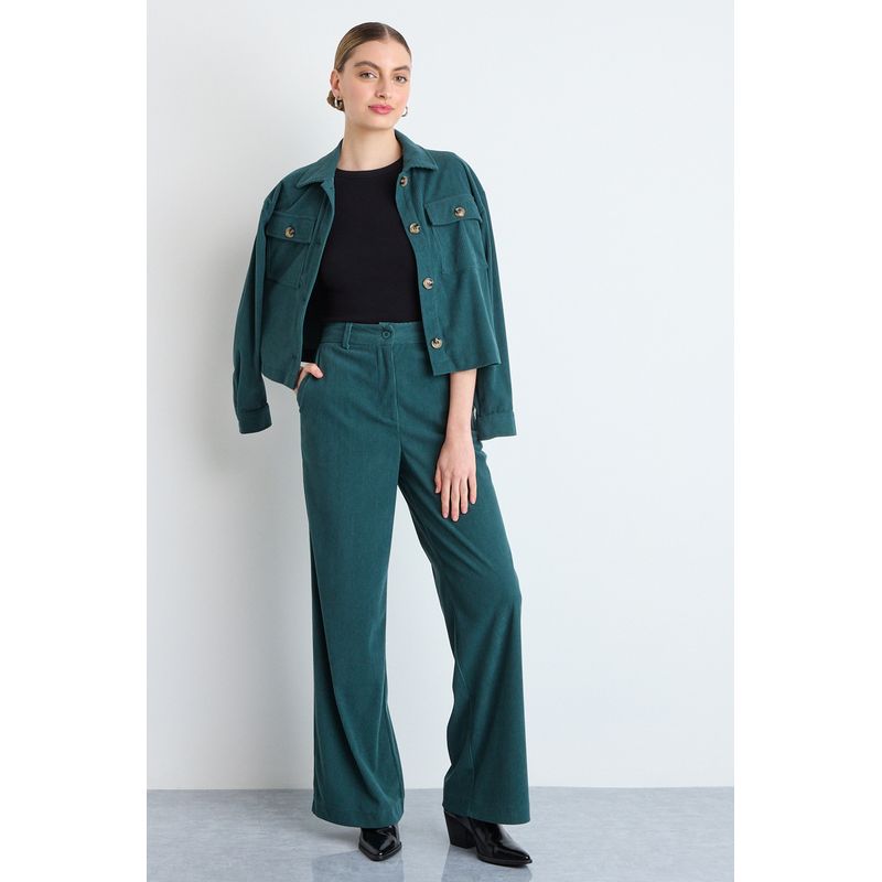 IO - Pantalon Verde Agua Mujer Io