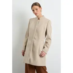 IO - Chaqueton Beige Mujer