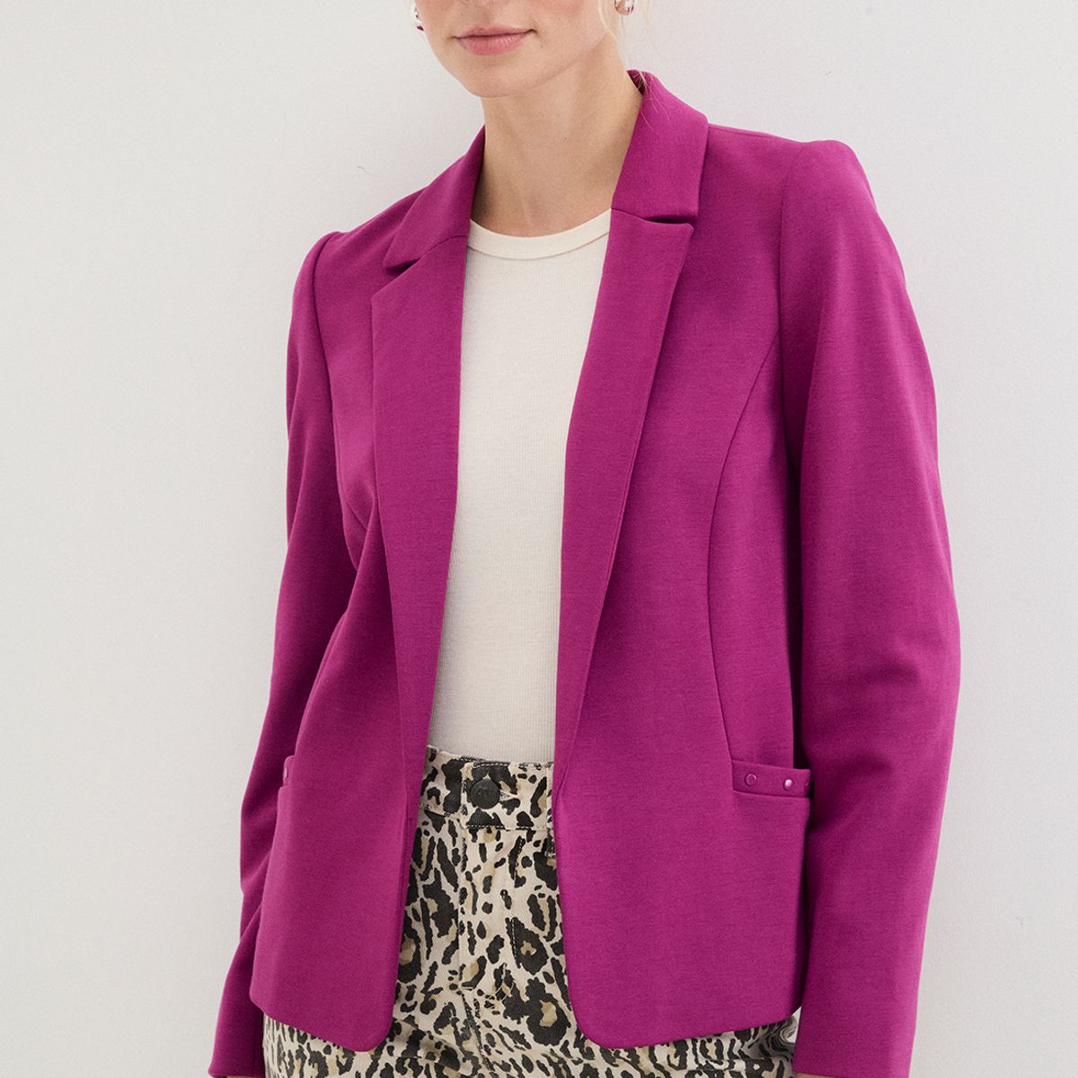 ASH - Blazer Fucsia Mujer Ash