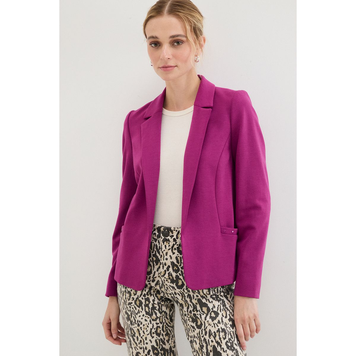 ASH - Blazer Fucsia Mujer Ash