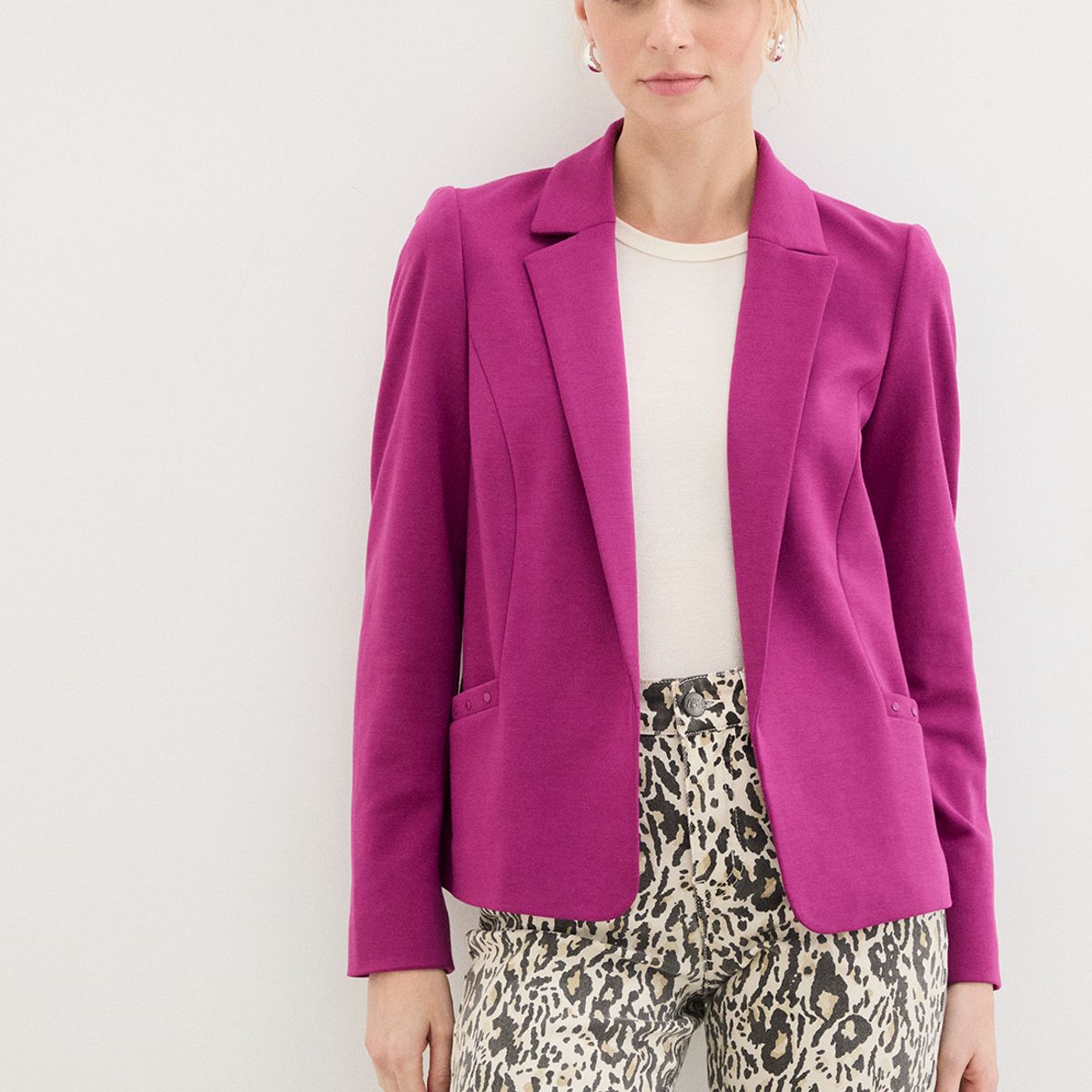 ASH - Blazer Fucsia Mujer Ash