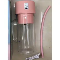 GENERICO - MINI LICUADORA VASO JUGUERA PORTATIL USB LUCES