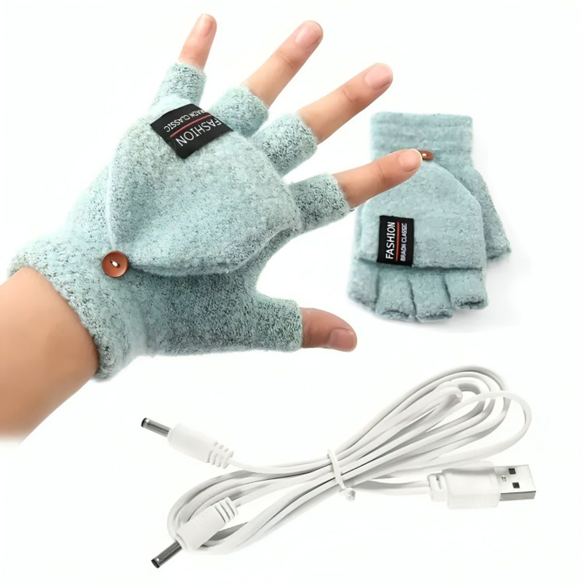 GENERICO - Guantes Calefactores Con Conexion Usb Calentador De Manos