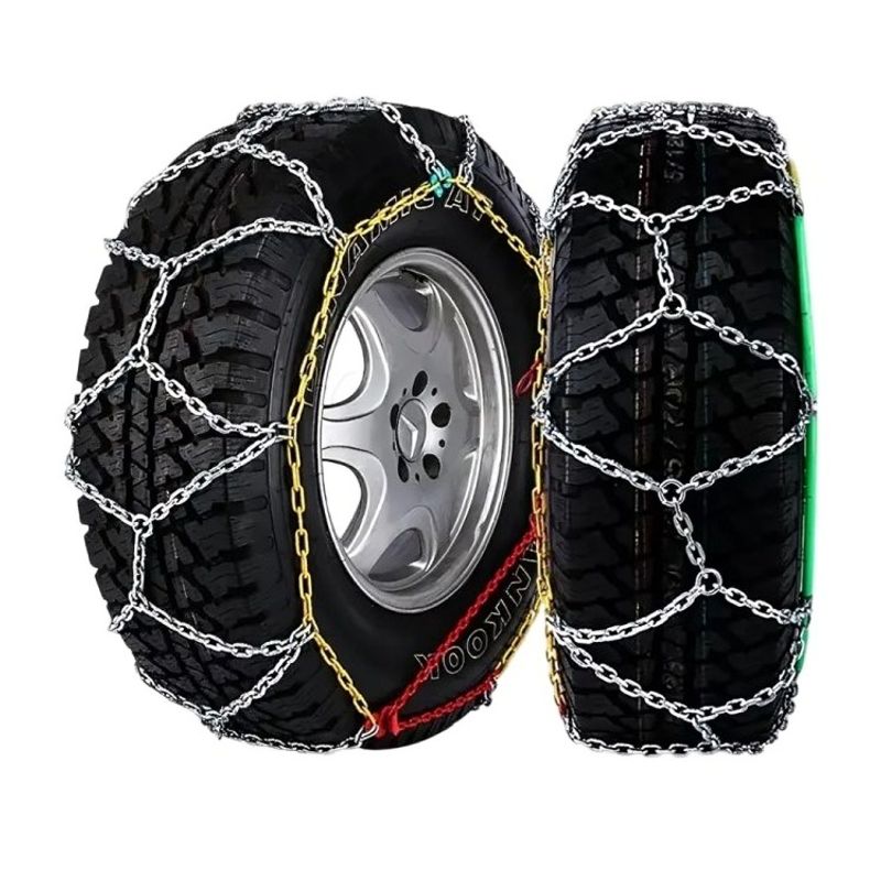 GENERICO - Cadena Para Nieve Barro Antideslizante Auto Par 12mm Kn-130