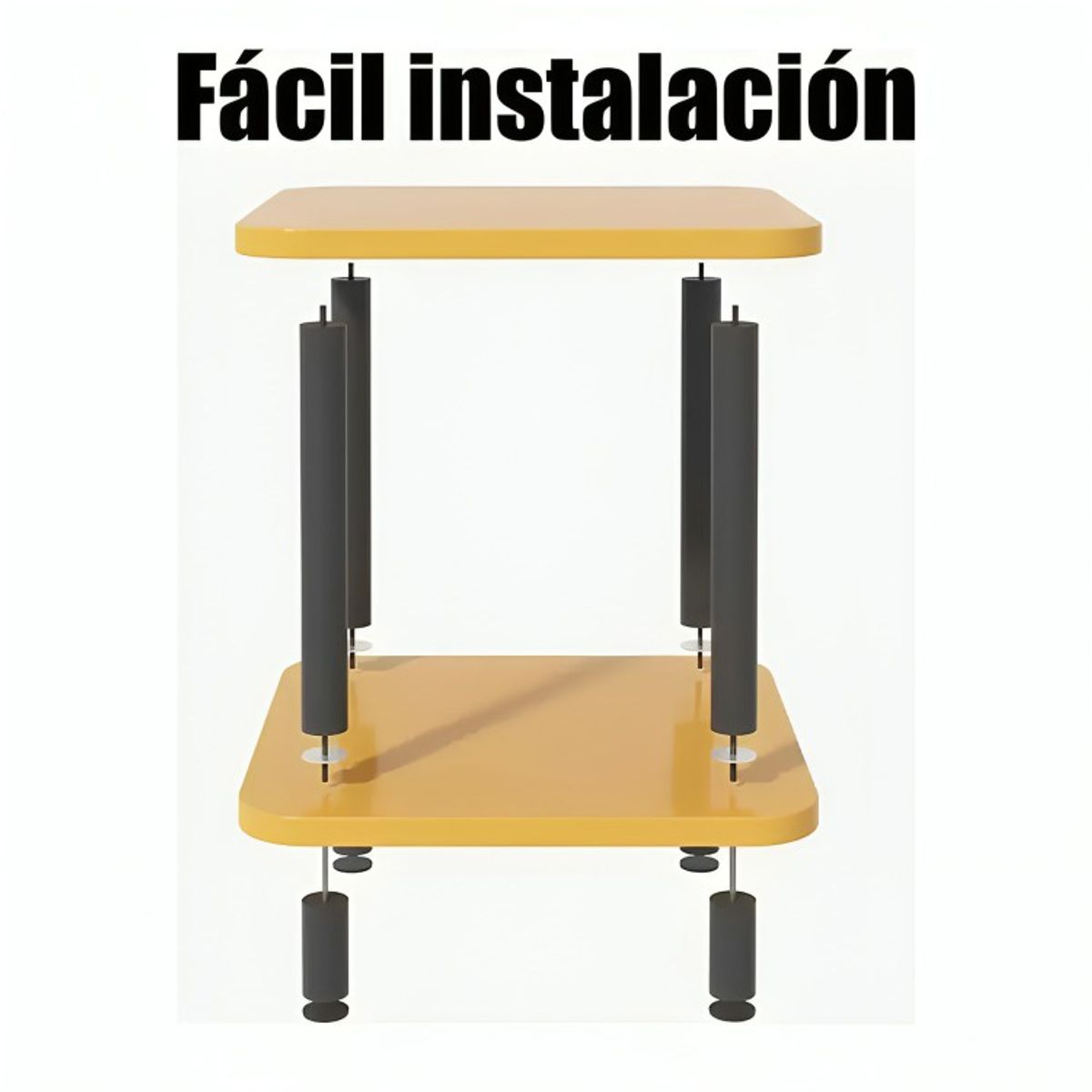 GENERICO - Mesa De Centro Minimalista Madera Sala De Estar Auxilia Mesa