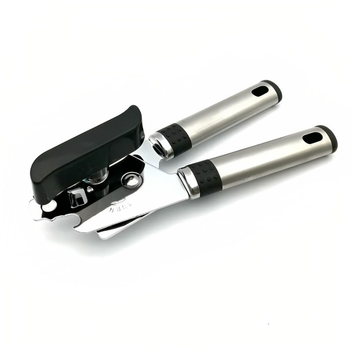 GENERICO - Abridor De Latas Abrelatas Manual Acero Inoxidable