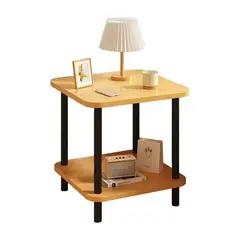 GENERICO - Mesa De Centro Minimalista Madera Sala De Estar Auxilia Mesa