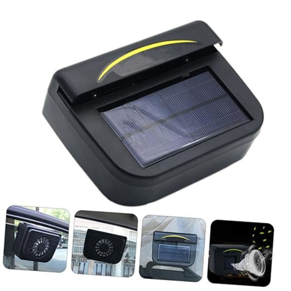 MOVI - Extractor de Aire Solar para Auto AutoFan  Elimina Calor
