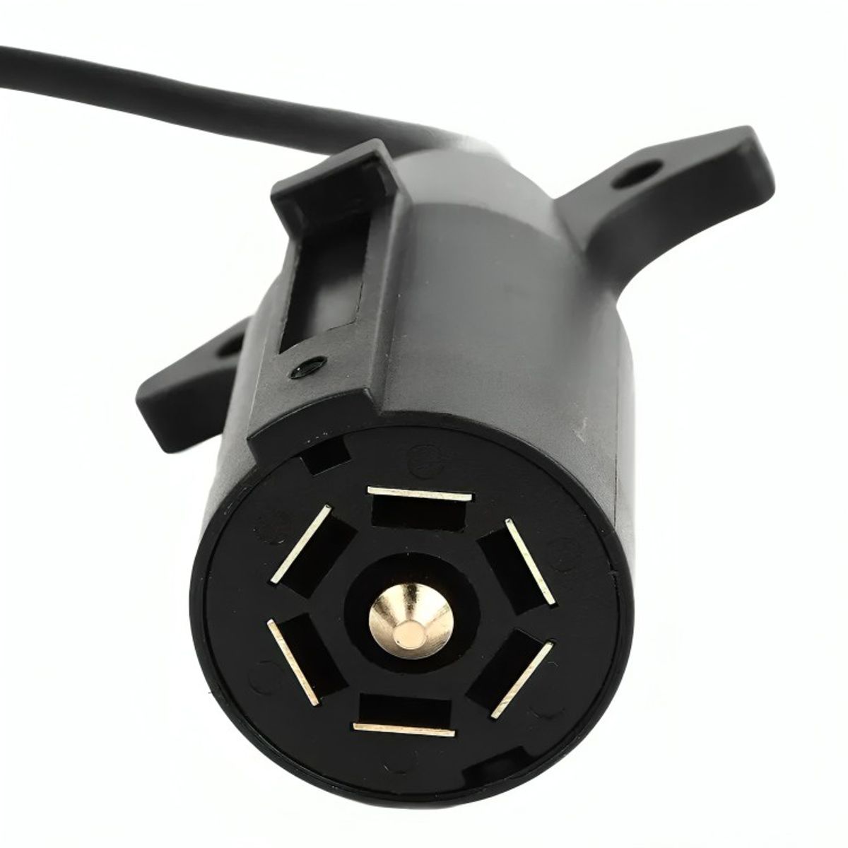 GENERICO - Adaptador Enchufe Vehículo Americano Remolque  7 pines