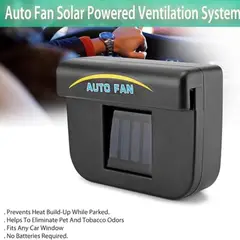 MOVI - Ventilador Solar AutoFan para Auto Elimina Calor y Olores