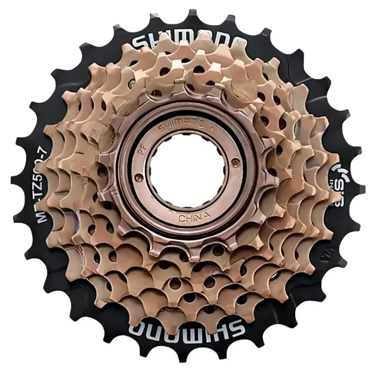 SHIMANO - Piñon Shimano Atornillado 7v 14-28 Mf-tz500-7