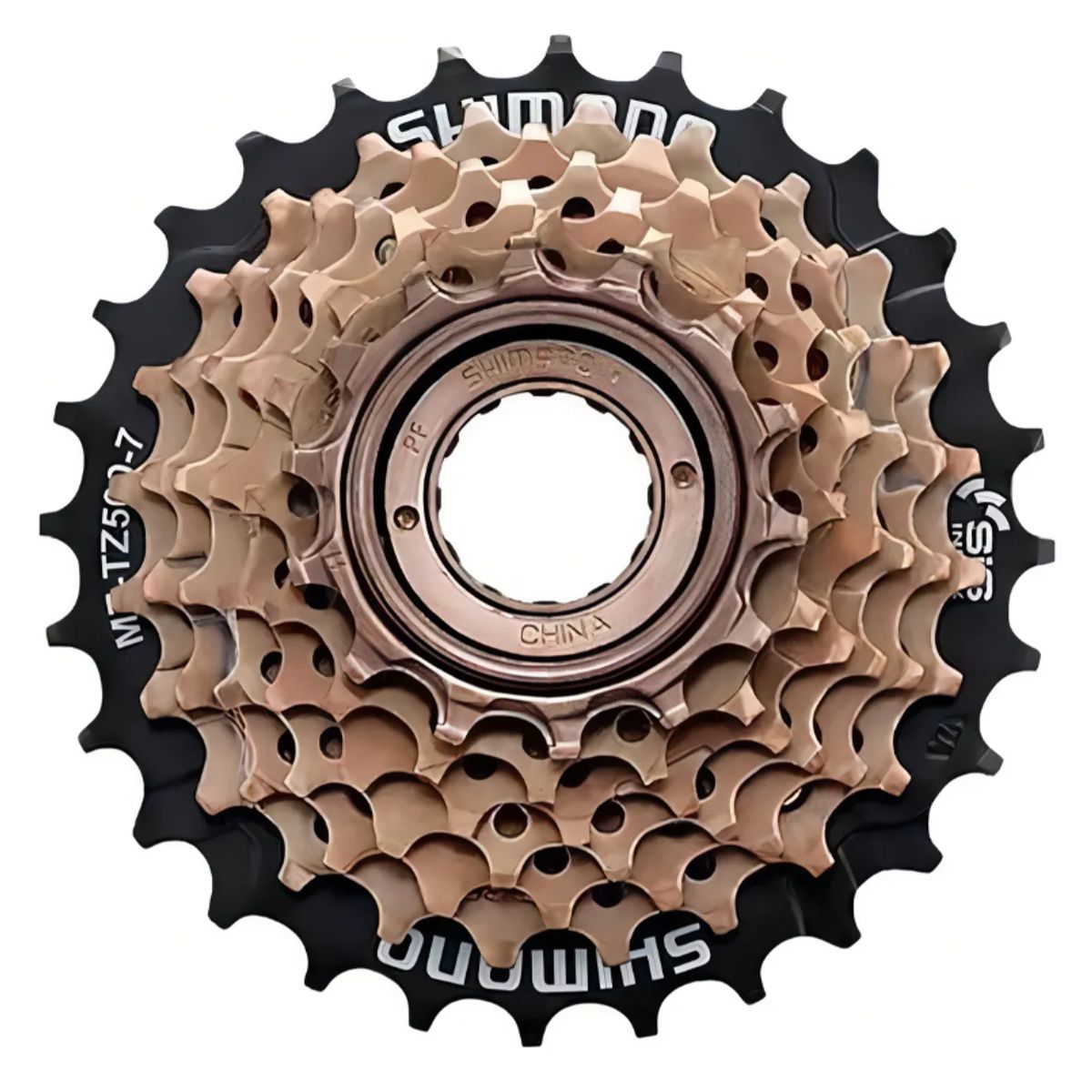 SHIMANO - Piñon Shimano Atornillado 7v 14-28 Mf-tz500-7