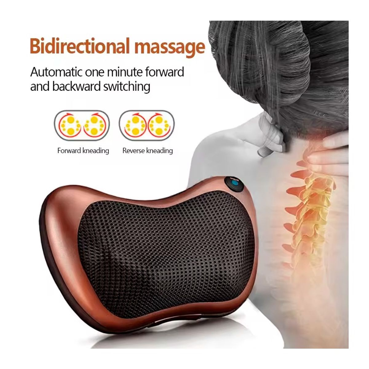 Masajeador Eléctrico Multifuncional Para Cuello Piernas Espalda, marca GENERICO - Foto Principal