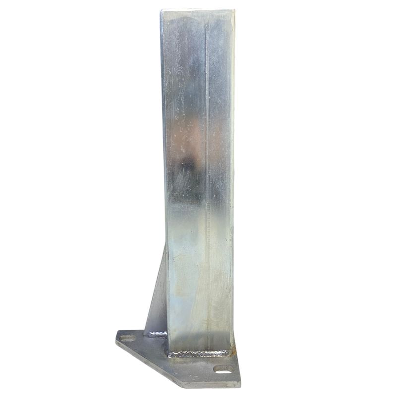 GENERICO - Pata Soporte Anclaje de Acero Galvanizando Perfil 8x4