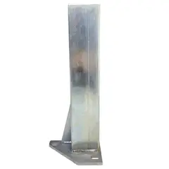 GENERICO - Pata Soporte Anclaje de Acero Galvanizando Perfil 8x4