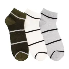 BATA - Calcetines Hombre 5Pack Linner Rayas Multicolor
