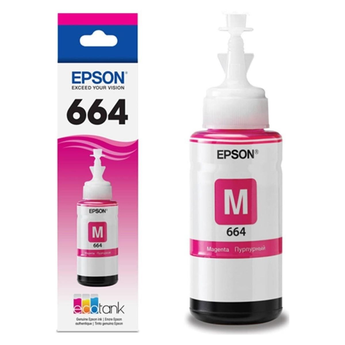 EPSON - Tinta Original Epson 664 Magenta