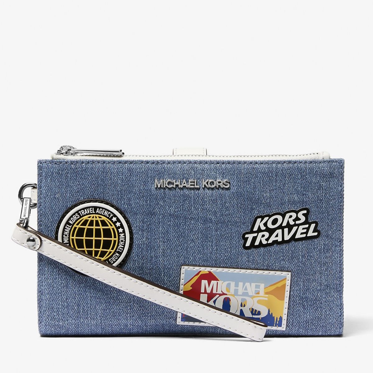 MICHAEL KORS - Billetera Michael Kors Denim Patches