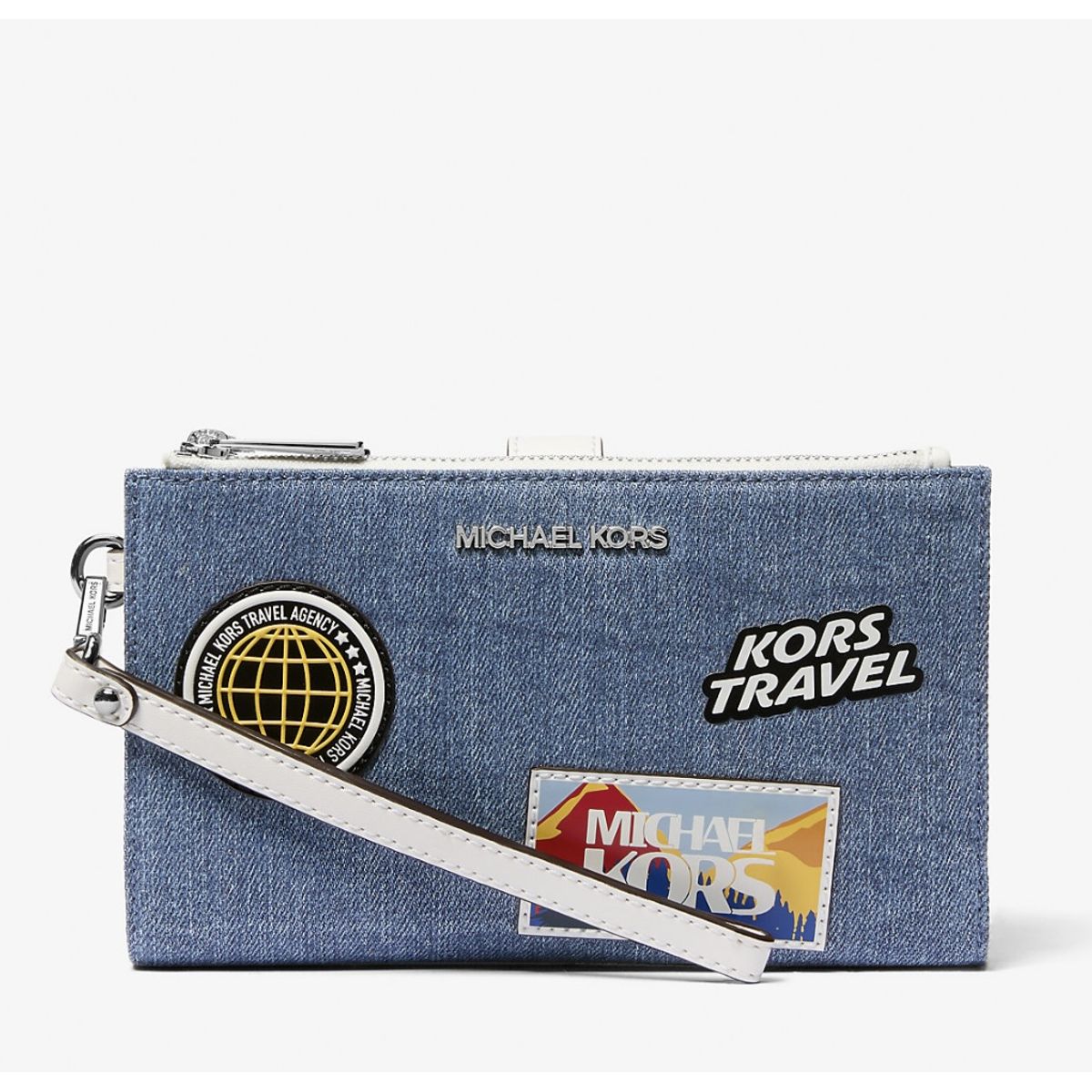 MICHAEL KORS - Billetera Michael Kors Denim Patches