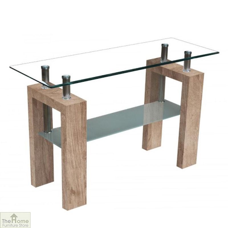 HABITA2 CHILE - ARRIMO RECTANGULAR CUBIERTA DE VIDRIO 100X40X70