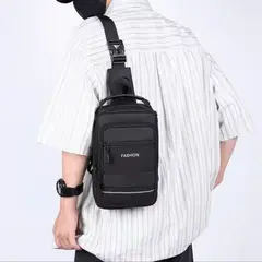 GENERICO - Riñonera de Hombre Banano Gran Capacidad Impermeable