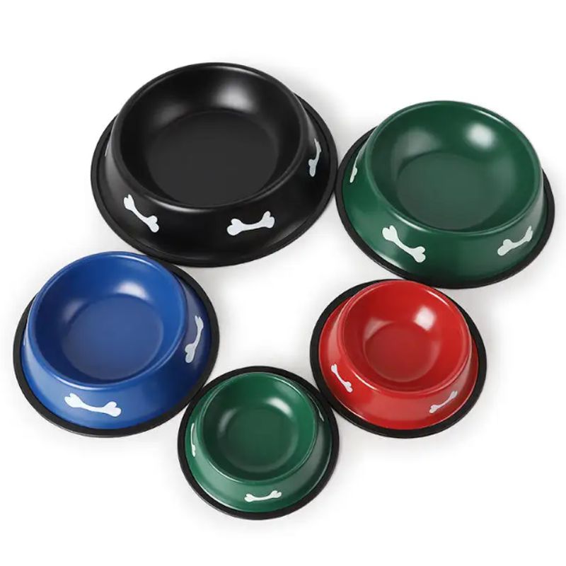 GENERICO - Bowl inoxidable Comida Perro 26 cm Varios Colores