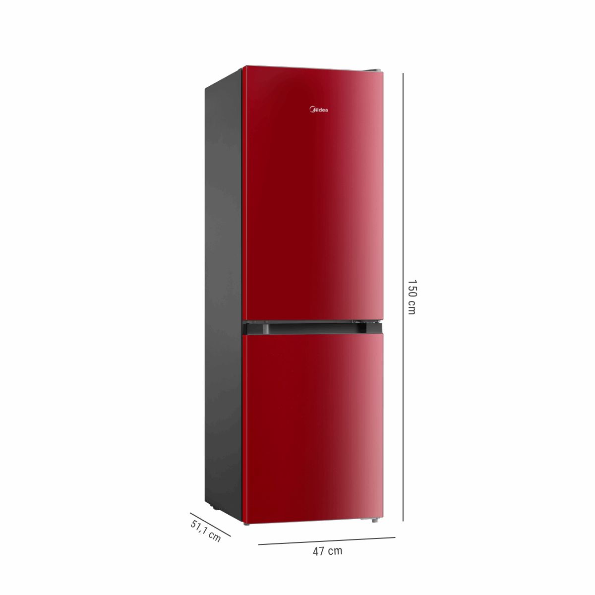 MIDEA - Refrigerador BTM Frío Directo 169 lts - OpenBox