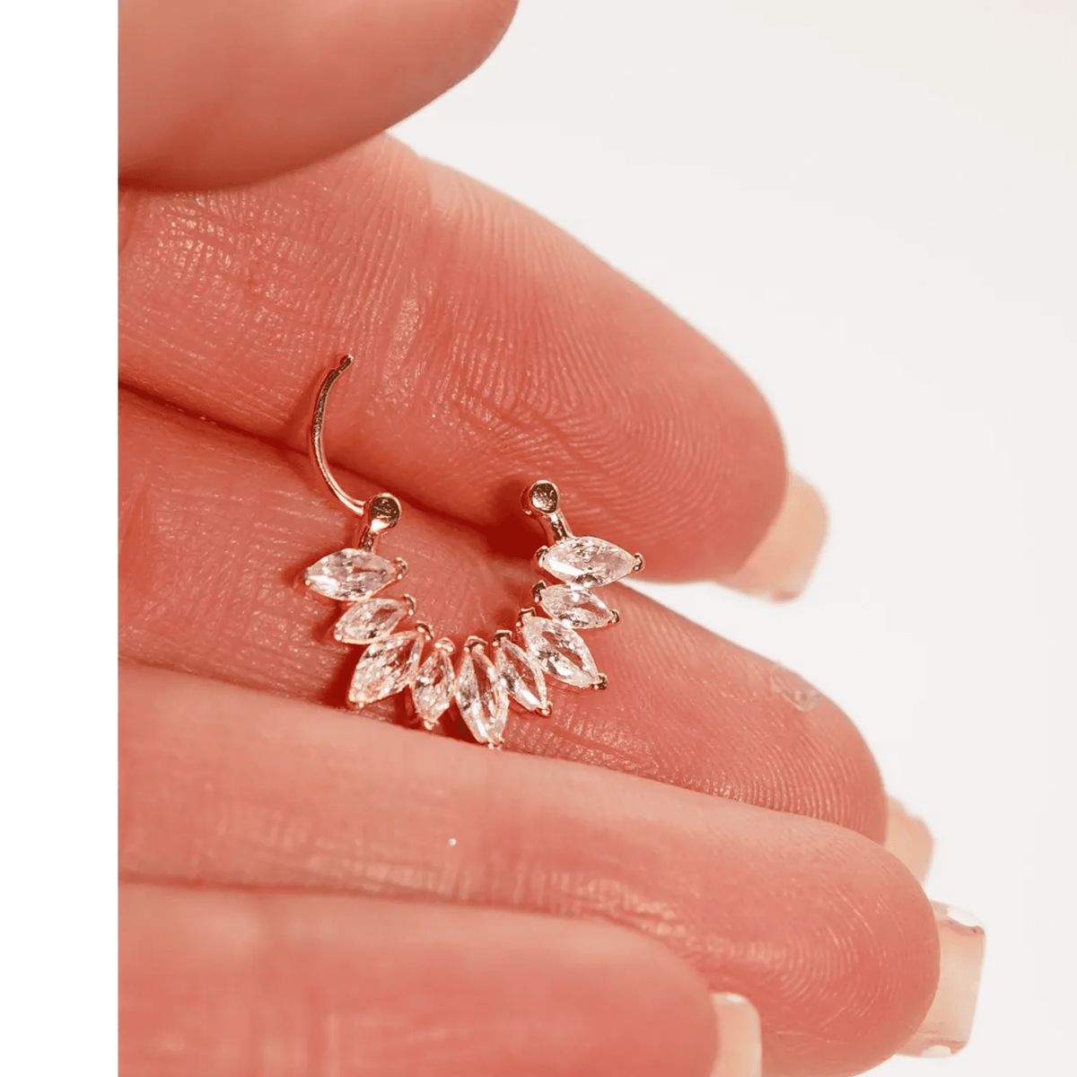 ELBAULDEJUMA - Piercing Septum daith every Sunrise Plata fina 925 Bañado de oro 18k