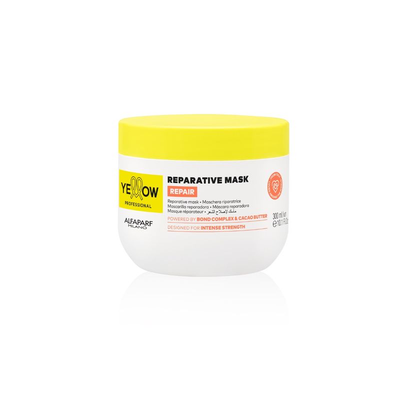 ALFAPARF MILANO - MASCARILLA  ALFAPARF YELLOW REPARACIÓN CACAO 300 ML