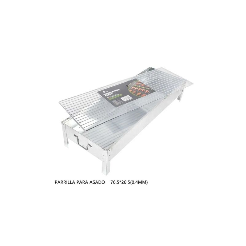 GENERICO - PARRILLA PARA ASADO 76X 26CM