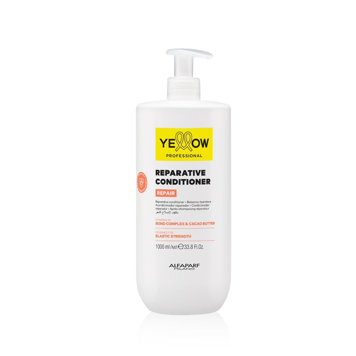 ALFAPARF MILANO - ACONDICIONADOR ALFAPARF YELLOW REPARACIÓN CACAO 1000 ML