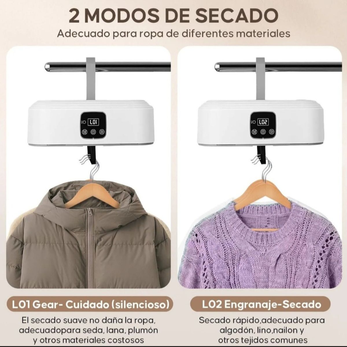 GENERICO - Tendedero Secado Portátil Plegable Ropa