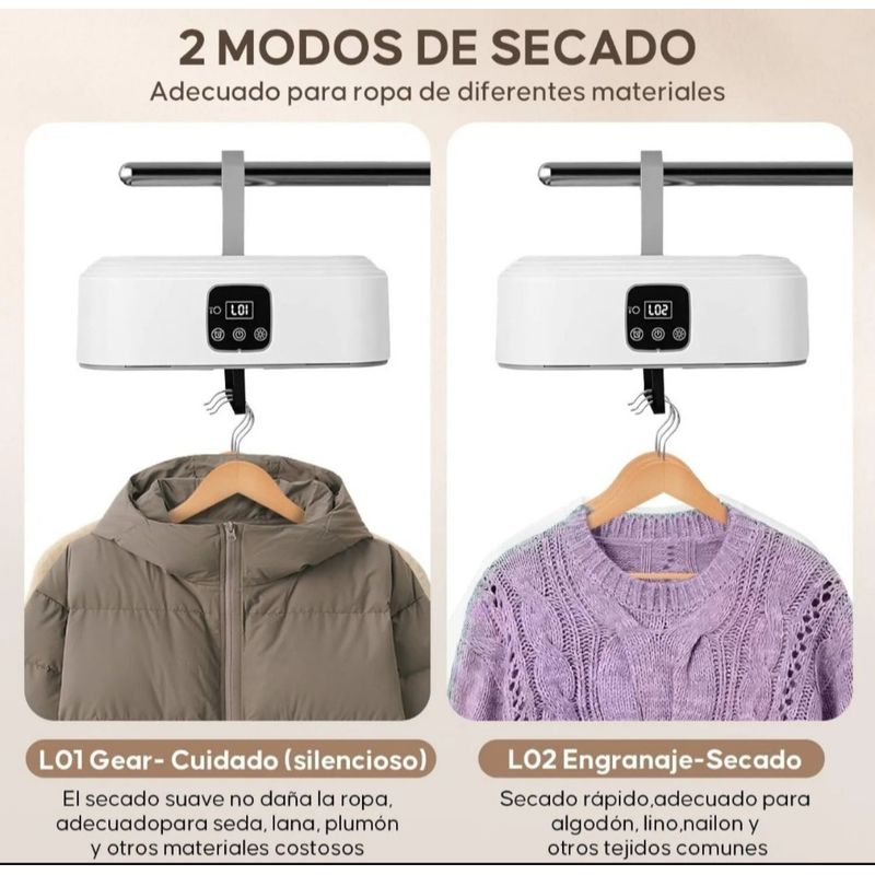 GENERICO - Tendedero Secado Portátil Plegable Ropa