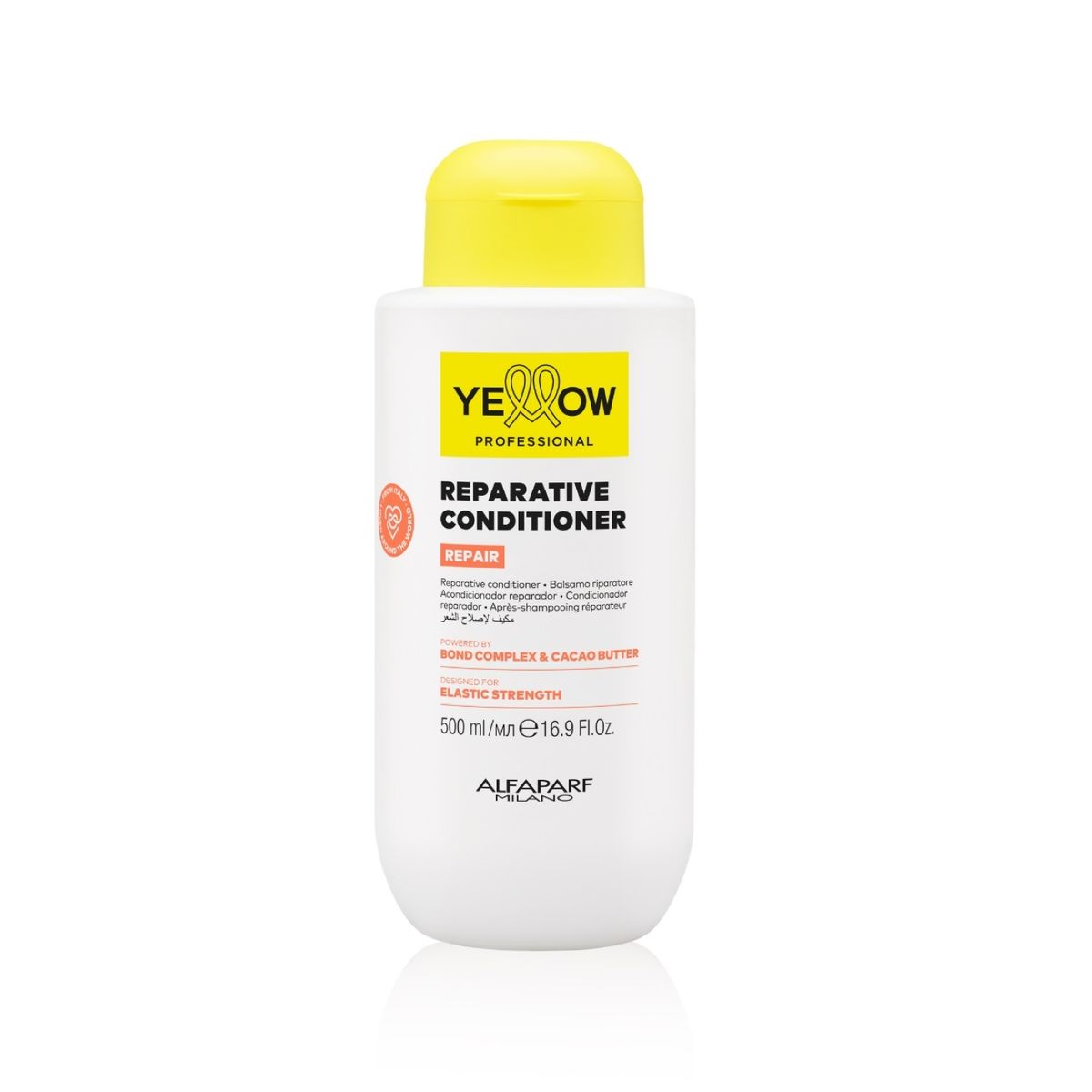 ALFAPARF MILANO - ACONDICIONADOR ALFAPARF YELLOW REPARACIÓN CACAO 500 ML