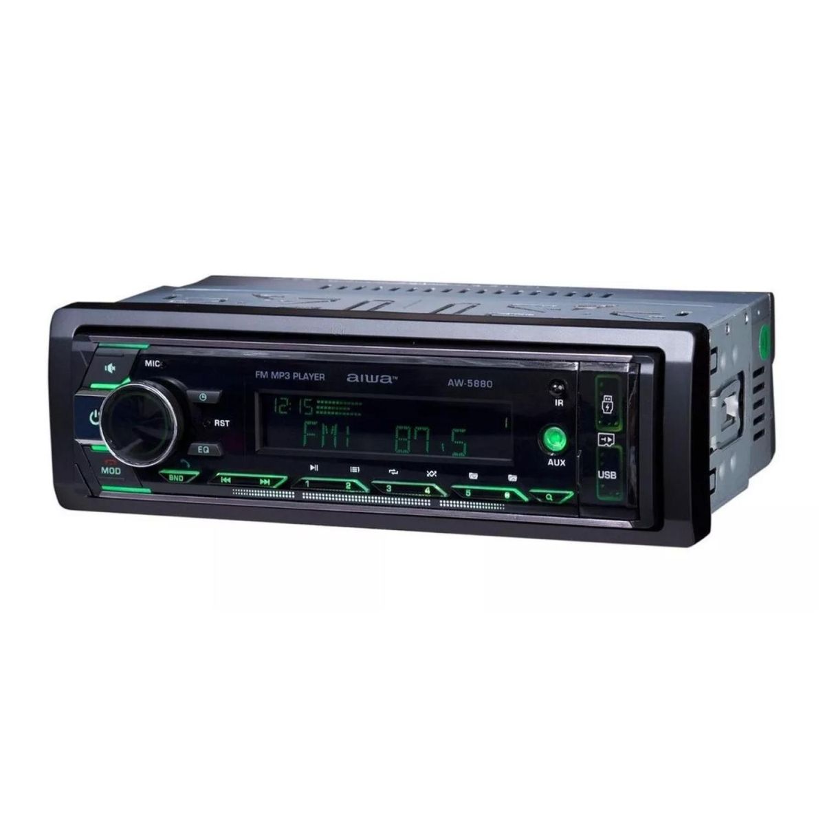AIWA - Radio De Automovil Bluetooth USB SD AW-5880