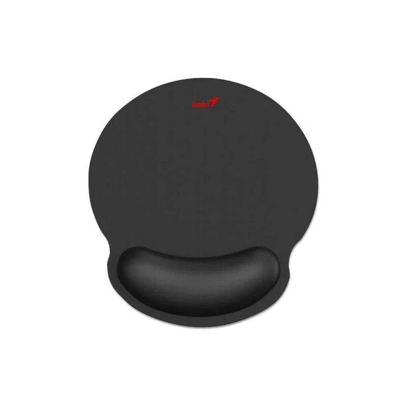 GENIUS - MousePad Redondo Ergonomico 25x23x25 Cm Negro Genius
