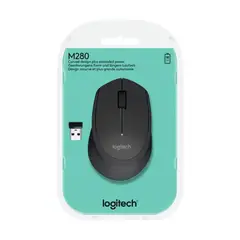 LOGITECH - Mouse Inalambrico Oficina M280 Negro