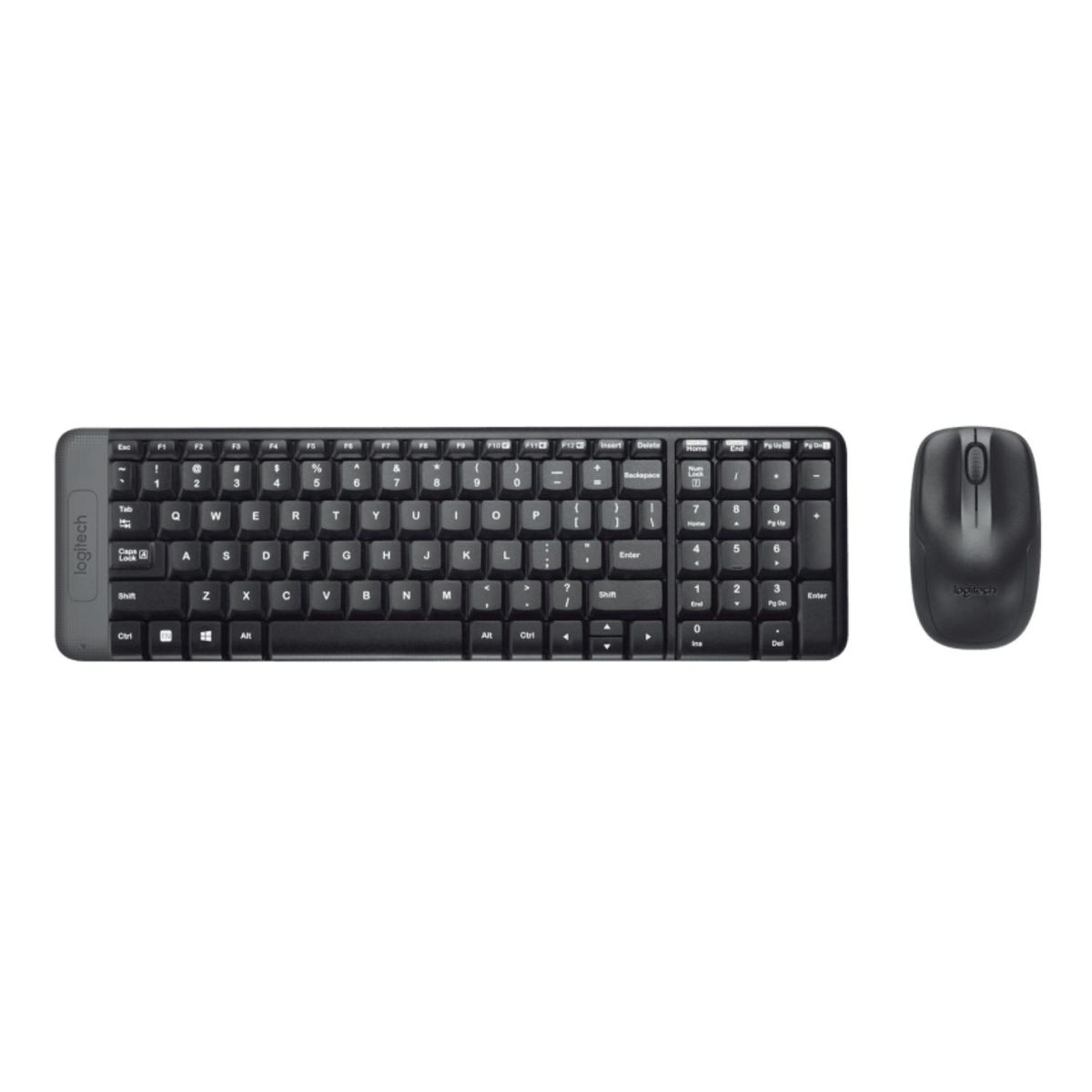 LOGITECH - Kit Teclado Y Mouse Inalambrico USB Negro MK220 Logitech