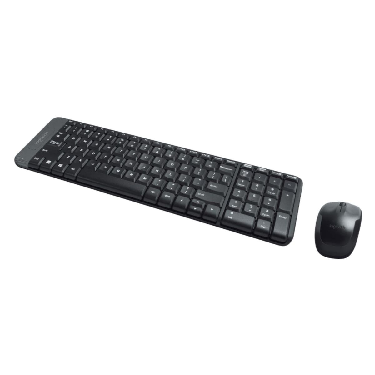 LOGITECH - Kit Teclado Y Mouse Inalambrico USB Negro MK220 Logitech