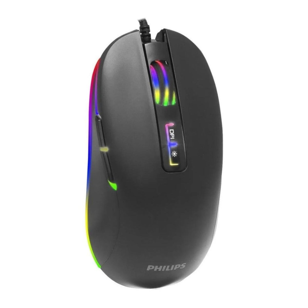 PHILIPS - Mouse Gamer USB 7 Botones 3600DPI RGB SPK9414 Philips