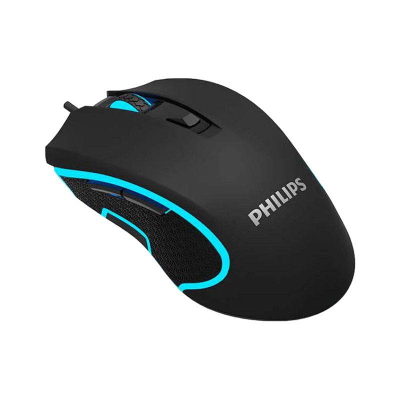 PHILIPS - Mouse Gamer USB 7 Botones 6400DPI RGB SPK9413 G413 Philips