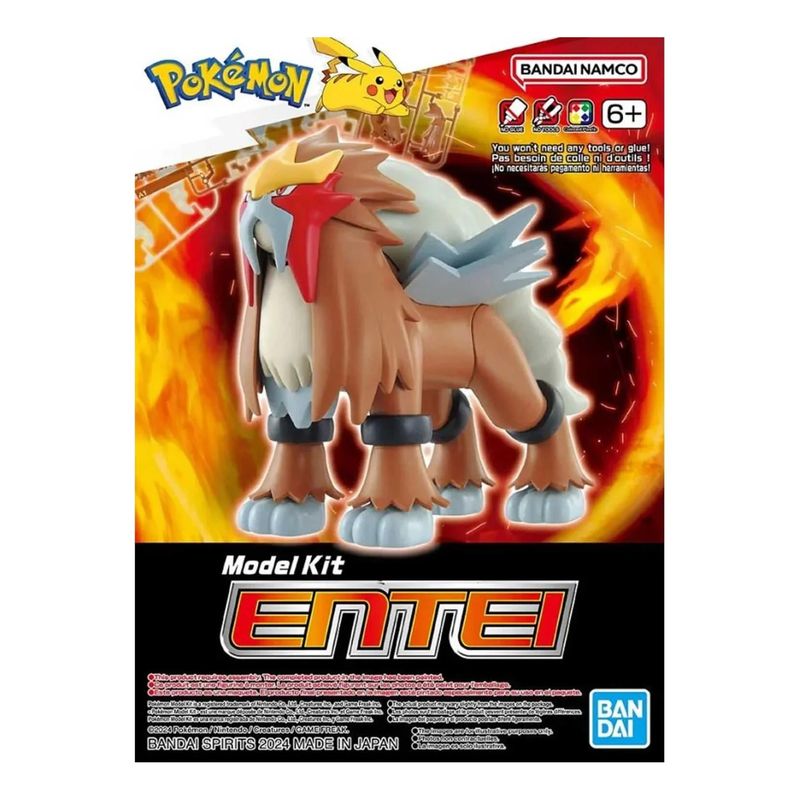 BANDAI - Pokémon Model Kit Entei