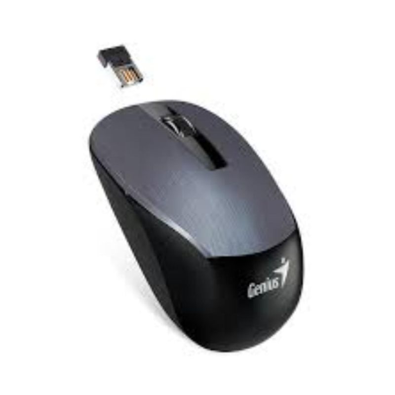 GENIUS - Mouse Inalambrico USB 3B Ambidiestro Gris NX-7015 Genius
