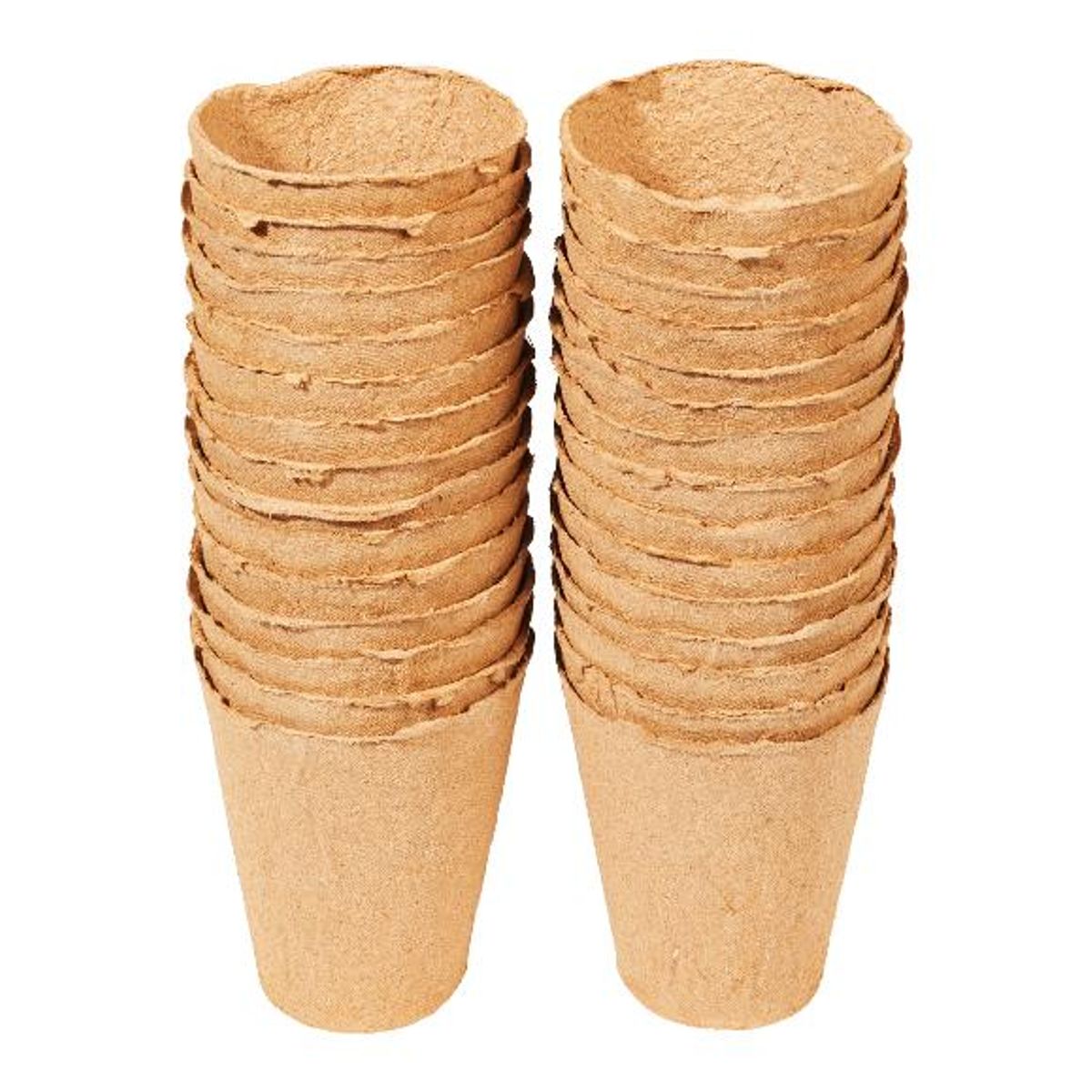 GENERICO - PACK 30 maceteros biodegradables 8cm