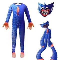 DANWEILE - Disfraz de cosplay de Huggy Wuggy Poppy - azul 120