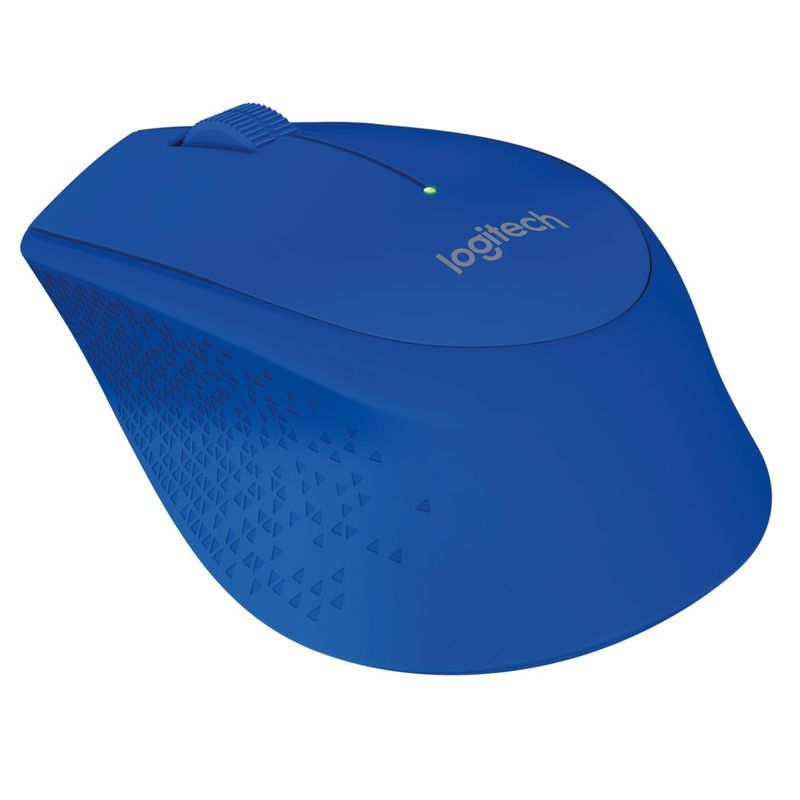LOGITECH - Mouse Inalambrico USB 3 Botones M280 Azul Logitech