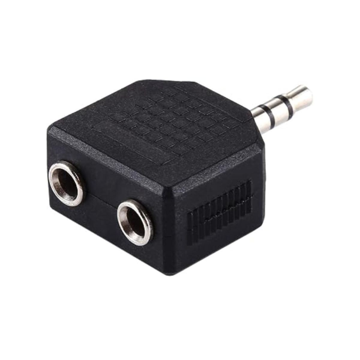 MACROTEL - Adaptador De Audio 2 En 1 2 Hembras 3.5mm